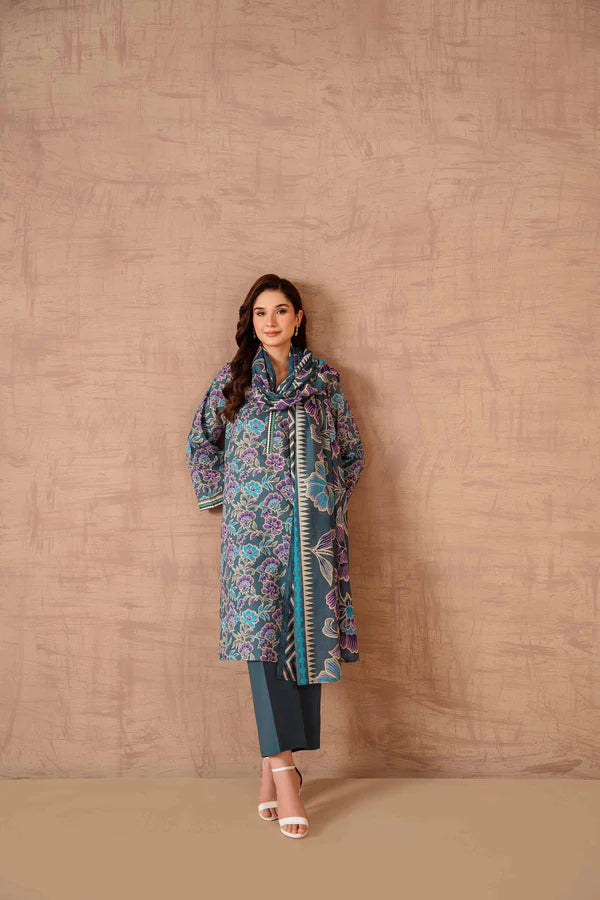 NISHAT PRINTED LAWN 3PC