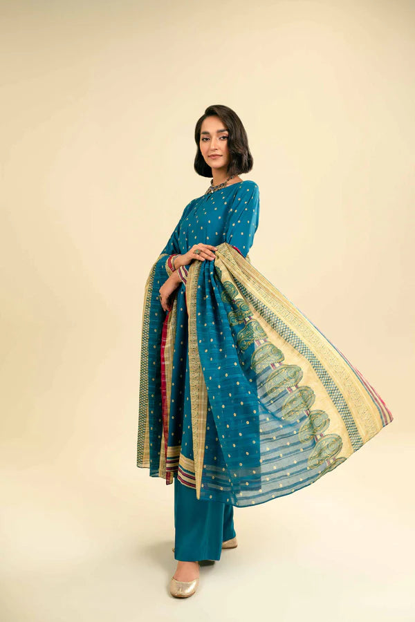 NISHAT PRINTED LAWN 3PC