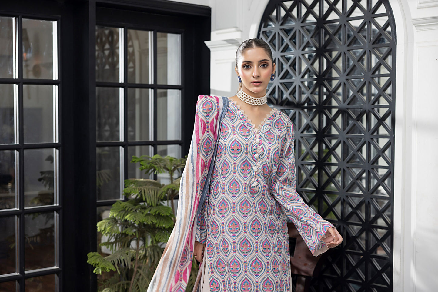 SALINA PRINTED LAWN 3PC