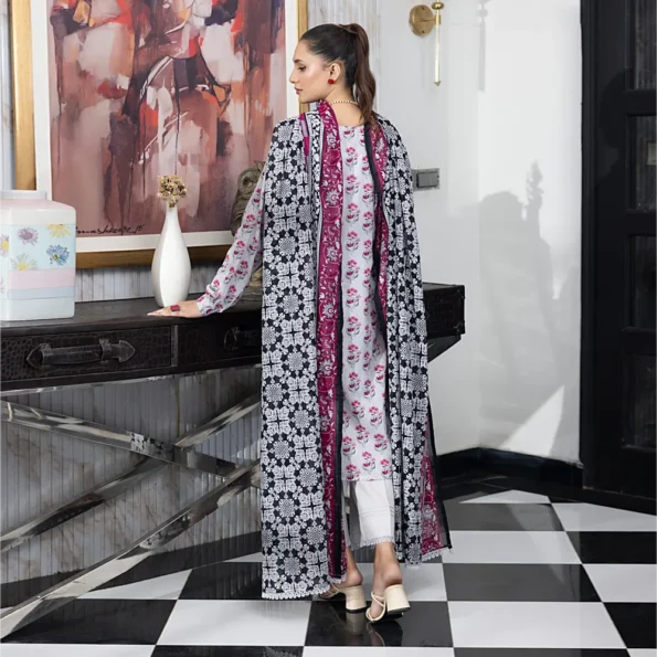 SALINA PRINTED LAWN 3PC