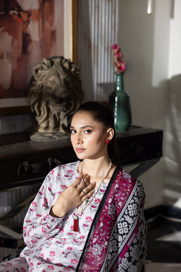 SALINA PRINTED LAWN 3PC