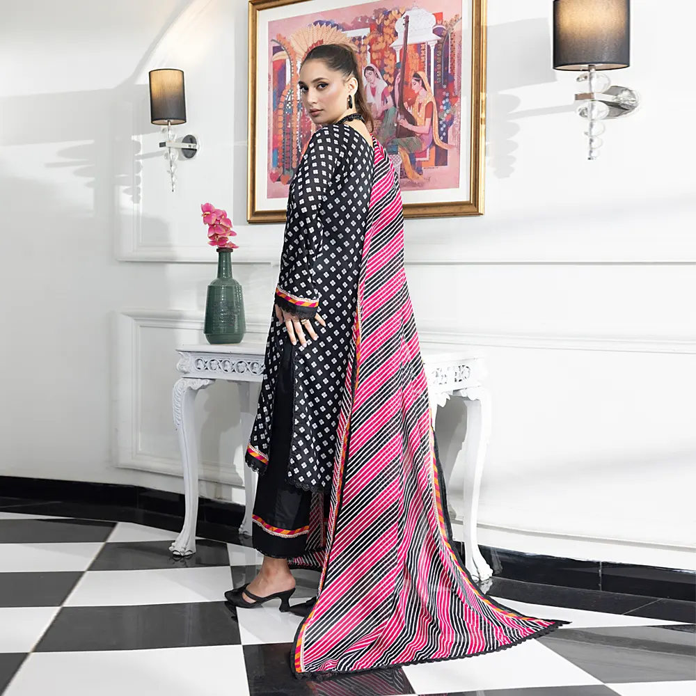 SALINA PRINTED LAWN 3PC