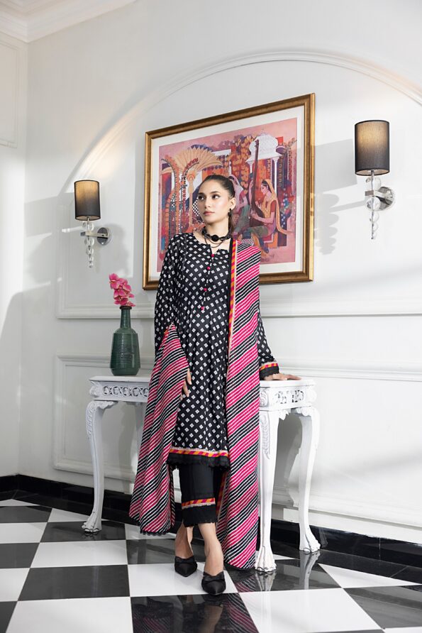 SALINA PRINTED LAWN 3PC