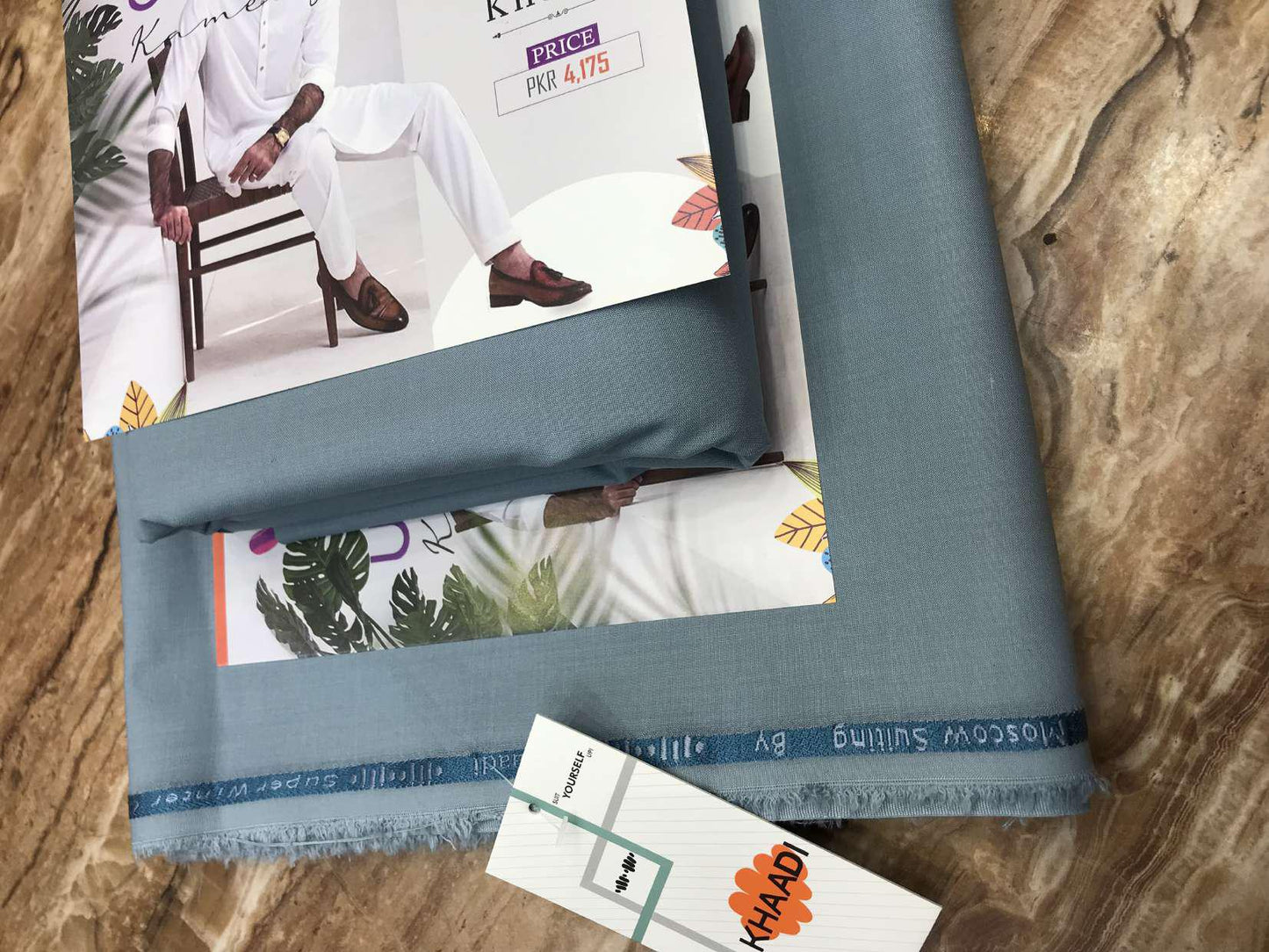 KHAADI PLAIN Wash & Wear