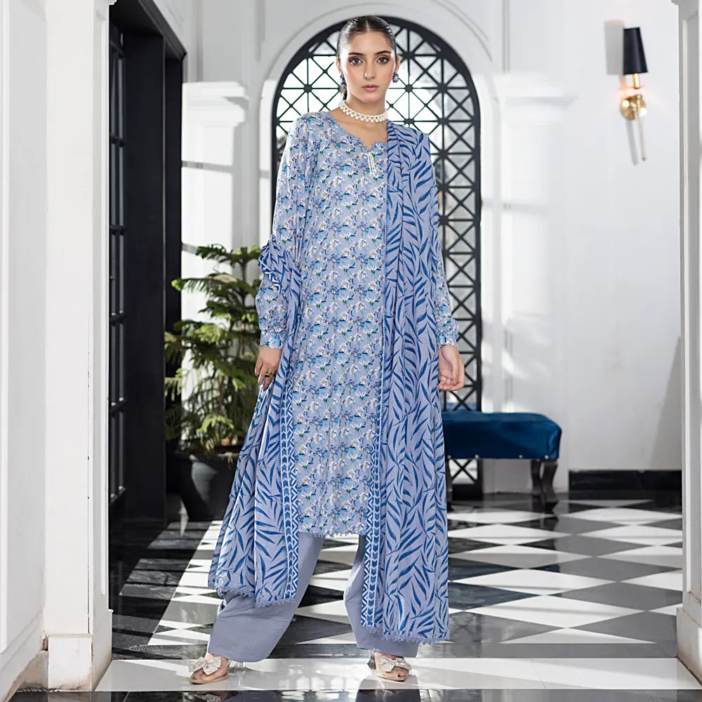 SALINA PRINTED LAWN 3PC