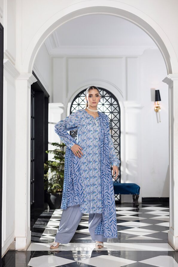 SALINA PRINTED LAWN 3PC