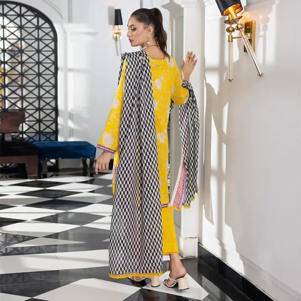 SALINA PRINTED LAWN 3PC