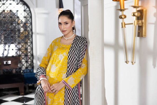 SALINA PRINTED LAWN 3PC