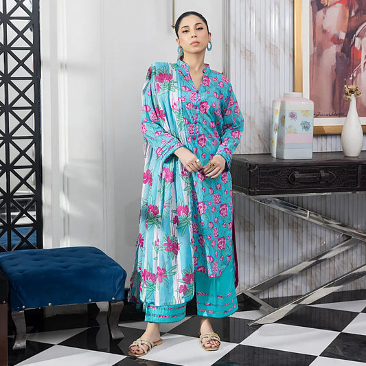 SALINA PRINTED LAWN 3PC