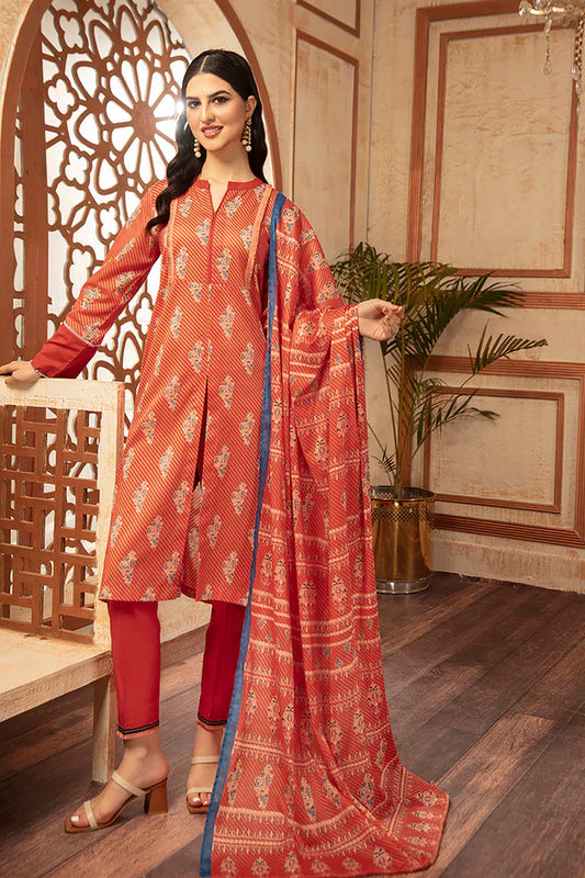 Nishat Printed Lawn 3Pc