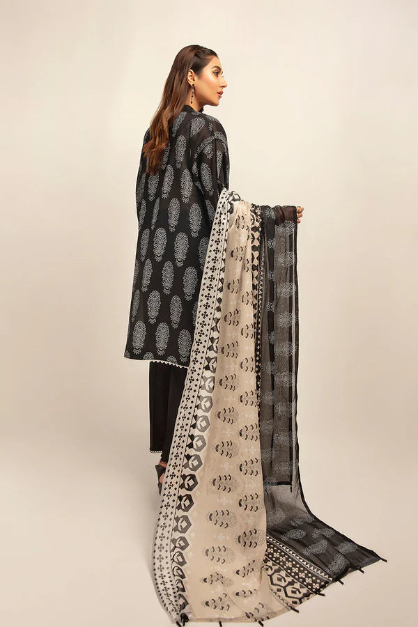Nishat Printed Lawn 3Pc