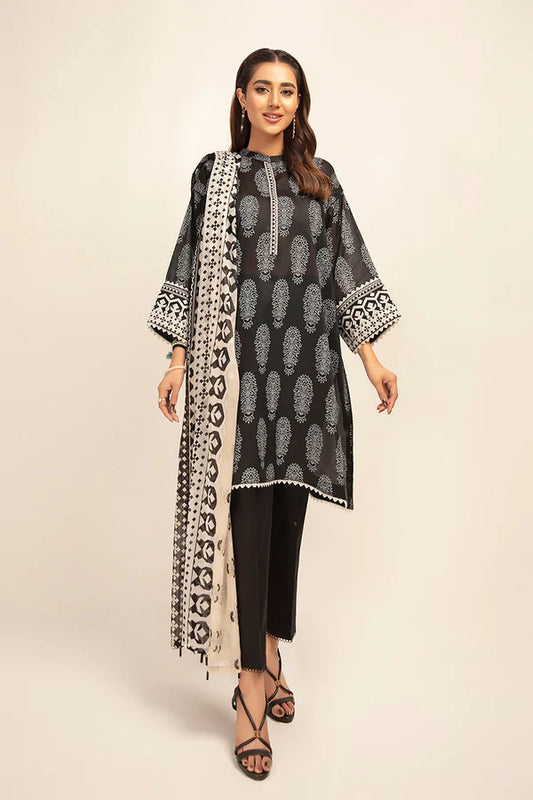 Nishat Printed Lawn 3Pc