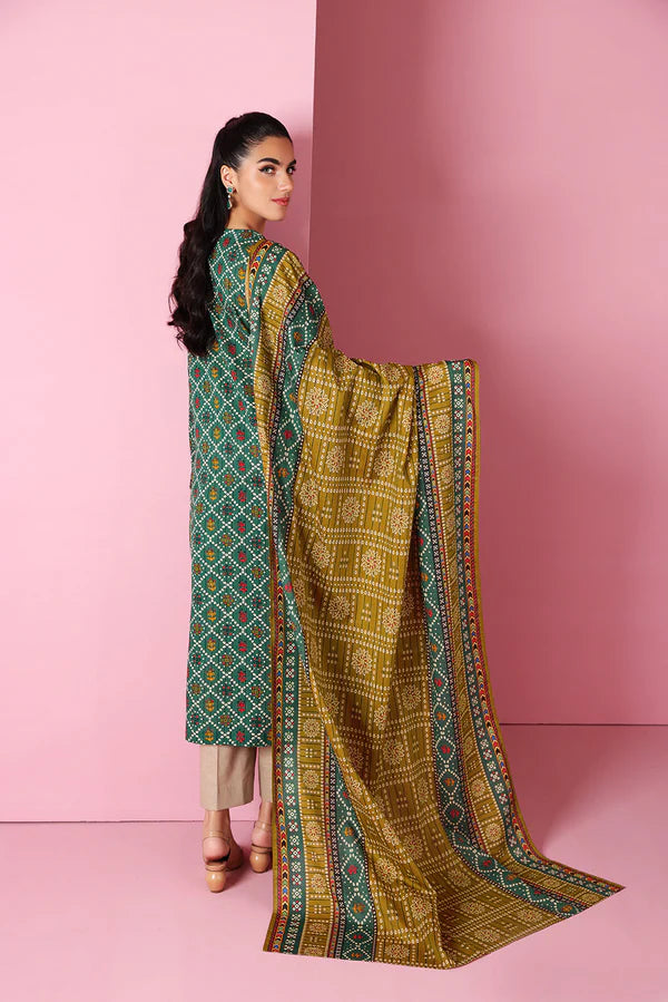 Nishat Printed Lawn 3Pc