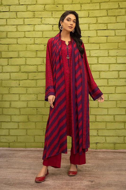 Nishat Printed Lawn 3Pc