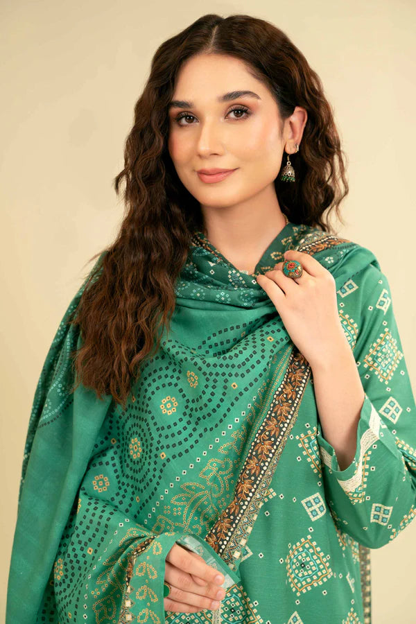 NISHAT PRINTED LAWN 3PC