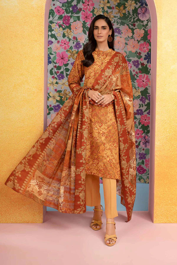 NISHAT PRINTED LAWN 3PC