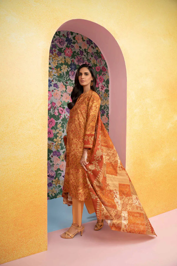 NISHAT PRINTED LAWN 3PC