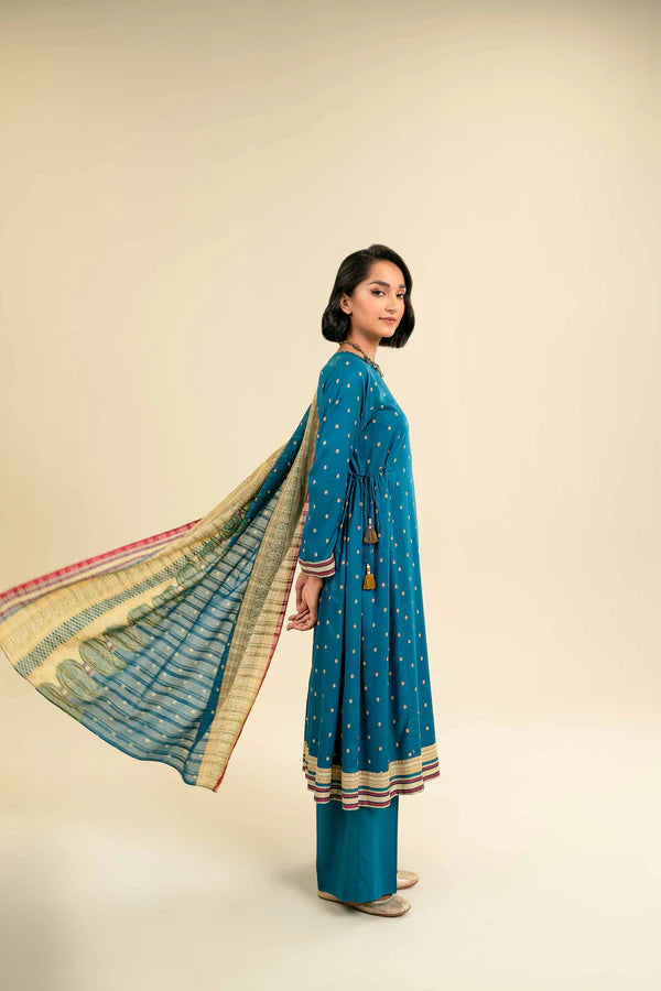 NISHAT PRINTED LAWN 3PC