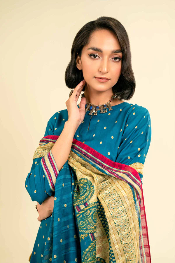 NISHAT PRINTED LAWN 3PC
