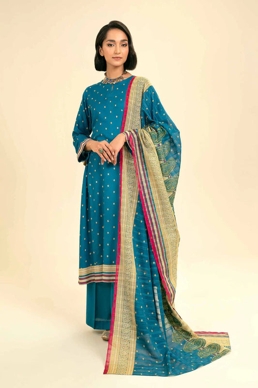 NISHAT PRINTED LAWN 3PC