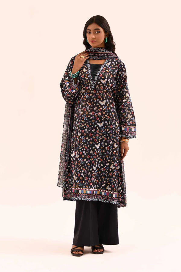 NISHAT PRINTED LAWN 3PC