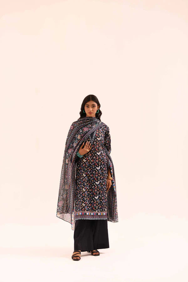 NISHAT PRINTED LAWN 3PC