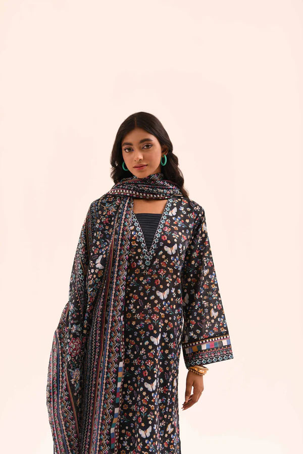 NISHAT PRINTED LAWN 3PC