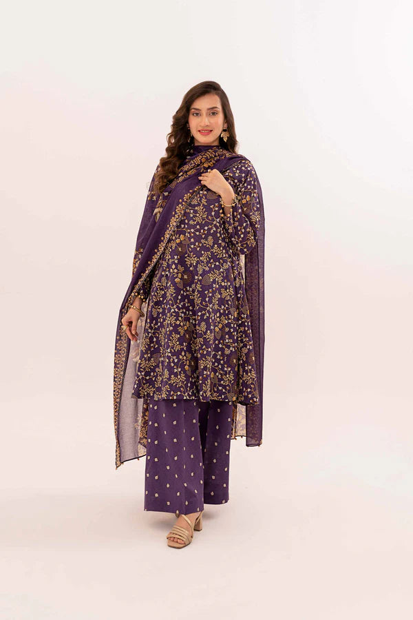 NISHAT PRINTED LAWN 3PC