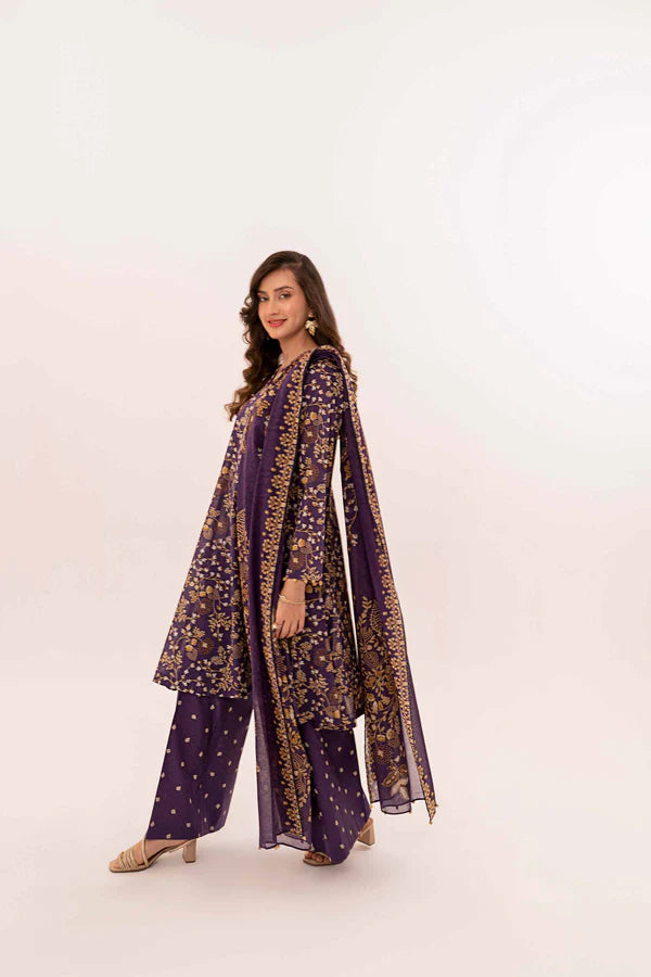 NISHAT PRINTED LAWN 3PC