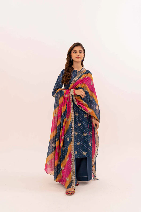 NISHAT PRINTED LAWN 3PC