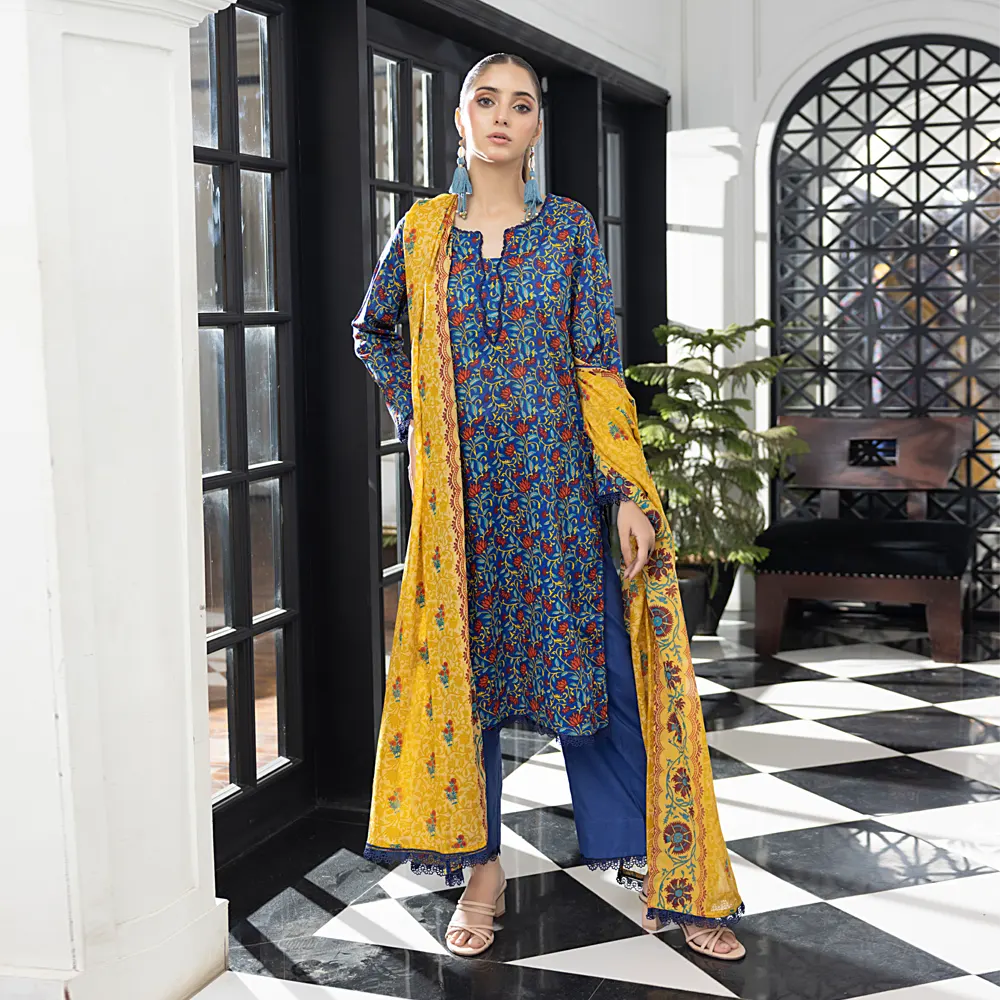 SALINA PRINTED LAWN 3PC