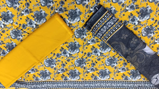 BIN SAEED PRINTED LAWN 3PC