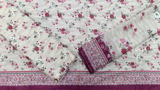 BIN SAEED PRINTED LAWN 3PC