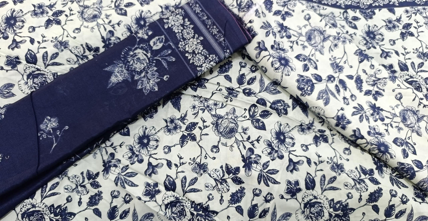 BIN SAEED PRINTED LAWN 3PC