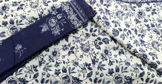 BIN SAEED PRINTED LAWN 3PC