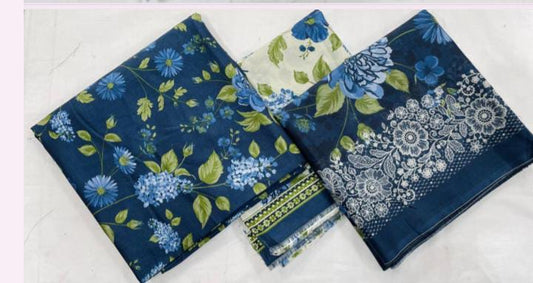 BIN SAEED PRINTED LAWN 3PC