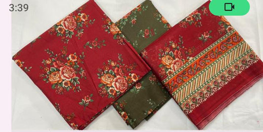 BIN SAEED PRINTED LAWN 3PC