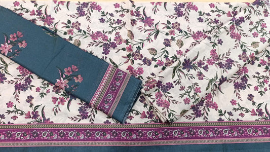 BIN SAEED PRINTED LAWN 3PC