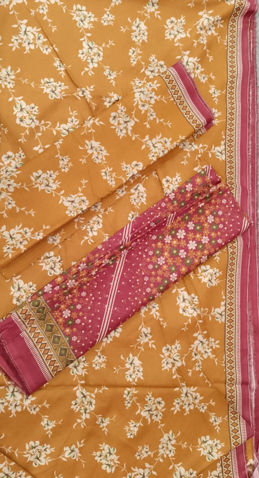BIN SAEED PRINTED LAWN 3PC