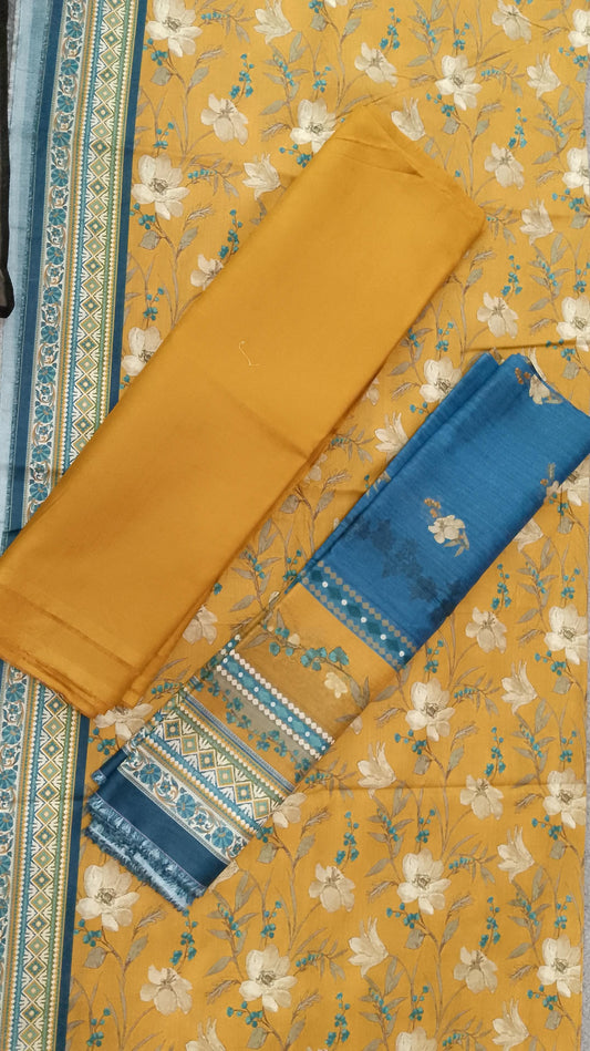 BIN SAEED PRINTED LAWN 3PC
