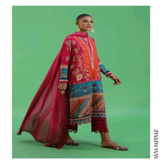 Sana Safinaz PRINTED LAWN 3PC