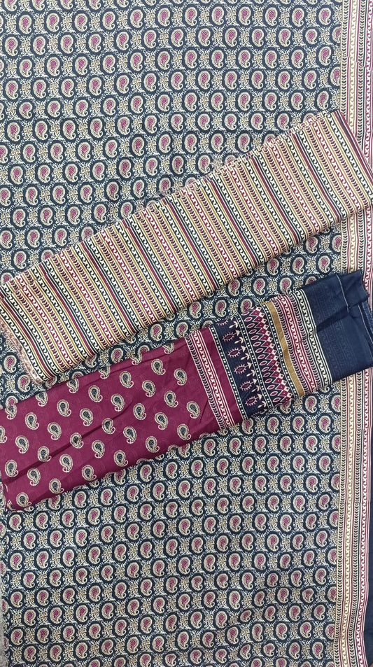 BIN SAEED PRINTED LAWN 3PC